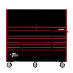 Extreme Tools 72" x 25" 19 Drawers Roller Cabinet & Hutch Combo - Image 10