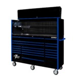 Extreme Tools 72" x 25" 19 Drawers Roller Cabinet & Hutch Combo - Image 17