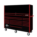 Extreme Tools 72" x 25" 19 Drawers Roller Cabinet & Hutch Combo - Image 12