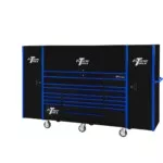 Extreme Tools 72" x 25" 19 Drawers Roller, Hutch & 2 Side Lockers Combo - Image 10