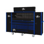 Extreme Tools 72" x 25" 19 Drawers Roller, Hutch & 2 Side Lockers Combo - Image 9