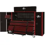 Extreme Tools 72" x 25" 19 Drawers Roller, Hutch & 2 Side Lockers Combo - Image 6
