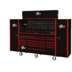 Extreme Tools 72" x 25" 19 Drawers Roller, Hutch & 2 Side Lockers Combo - Image 4